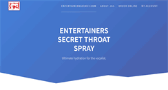 Desktop Screenshot of entertainerssecret.com